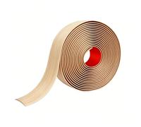 YUNHEST Borde De Piso De 1 M, Respaldo Autoadhesivo, Corte Libre A La Medida, Material De PVC Blando, Antideslizante, Resistente Al Desgaste Y Fácil De Limpiar.(Maple Grain,1.97in(5cm))