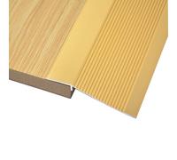 YUNHEST Tira De Umbral De Aleación De Aluminio Ajustable Alto-bajo, Gruesa, De 10 Cm De Ancho, Oro Rosa, Adecuada For Diferencias De Altura De 1,5 A 3,5 Cm.(Gold)