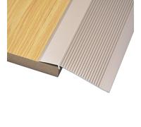YUNHEST Tira De Umbral De Aleación De Aluminio Ajustable Alto-bajo, Gruesa, De 10 Cm De Ancho, Oro Rosa, Adecuada For Diferencias De Altura De 1,5 A 3,5 Cm.(Rose Gold)