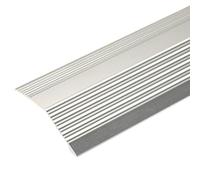 YUNHEST Tira De Umbral De Caída Pequeña De 5,5 Cm De Ancho For Pisos De Madera Y Alféizares De Puertas De Azulejos, Color Dorado, Adecuada For Diferencias De Caída De 6 Mm A 20 Mm.(Iron Gray)