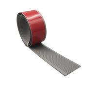 YUNHEST Tiras Antideslizantes For Escaleras, Tiras De Plástico PVC For Escalones, Tiras Autoadhesivas For Bandas De Borde For Interiores Y Exteriores, con Respaldo Adhesivo.(Gray,60mm)