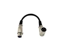 Yunhgft Cable de Extensión de Audio XLR Hembra de 1 Pie/0,2 M
