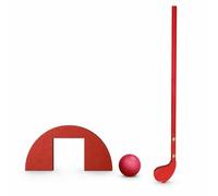 Yunhgft Chuiwan Set Tradicional Chino para Juegos Exterio Jardín para Niños y Padres, Juego de Martillo de Madera para Adultos, Paquete Individual (1 Palo de Adulto + 1 Puerta + 1 Bola), 98 cm