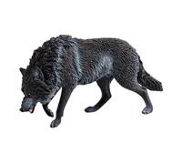 Yunhgft Colección de Esculturas de : Pequeñas Figuritas de Animales Salvajes para El Juego de Los Niños, Negro
