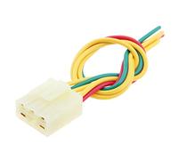 Yunhgft Conector Regulador Rectificador con Conector de 5 Pines para Restauración Fácil Compatible con CB VT Indicado para Aficionados Mecánicos y