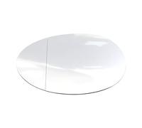 Yunhgft Espejo Retrovisor Calefaccionado con Lente de Cristal para Mini Clubman F54 F57 F56 F60 Accesorio Resistente a Golpes Y Polvo Pieza de Repuesto Funcio, Blanco a la Izquierda