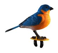 Yunhgft Figura de Pájaro Eléctrica Controlada por Voz, Juguete para Niños, Modelo de Figura Que Sonidos de Loro, a