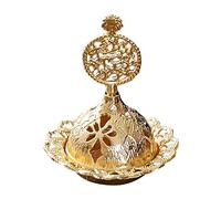 Yunhgft Incensario Árabe Soporte Candelero Ornamental Candlestick de Metal Y Elegante Adecuado para Decoración de Mesa en Banque, Estilo E, Individual