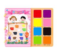 Yunhgft Libro de Actividades para Niños Pequeños en Edad Preescolar: Juguetes Educativos Sensoriales, Aprendizaje Preescolar, Actividades de Aprend, Estilo f