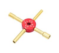 Yunhgft Llave Hexagonal de Cruceta para Coches RC, Herramienta para Quitar Tuercas de Reparar Ruedas a Escala 1/10 Y 1/16.