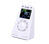 Yunhgft Metrónomo, Dispositivo Electrónico Digital de, Ajuste de Tempo, Temporizador de Práctica Musical, Diseño USB Portátil, Adecuado para, Blanco