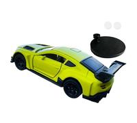 Yunhgft Mini Modelo de Coche, Decoración Central, Vehículo a Escala 1/64, Y Seguimiento, Derrape, Accesorios para Coches, Decoración del Salpicadero, Amarillo Verde