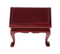 Yunhgft Muebles en Miniatura para Casas de Muñecas a Escala 1/12, Auxiliares de Madera, Modelo Annatto
