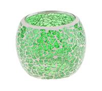 Yunhgft Portavelas de Cristal Mosaico para Velas Pequeñas Y Velas de Té - Candelabro para El Hogar, # 5, Individual
