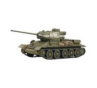 Yunhgft Réplica de Vehículo Militar Modelo Tanque T-34/85 Maqueta a Escala Ensamblable con Detalles Realistas para Colección Decoración de Escritorio Construcción Manual