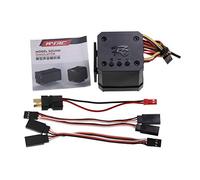 Yunhgft Simulador de Sonido de Motor para Barcos y Camiones RC Ajustable con Cinco Sonidos de Alarma Módulo Controlable por Remoto Altavoz Adecuado