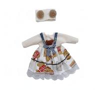 Yunhgft Vestido Bjd para Muñeca con Detalles Delicados Traje Completo con Diadema y Falda Tipo Princesa para Inspirar Historias Adecuado para Coleccionistas Juego Imaginativo , S-16