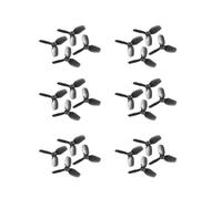 YUNHUOZ Batería V666 RC Drone UFO Quadcopter 3.7V 1000mAh / Controlador de hélices Partes de Drones(6Set Propeller)