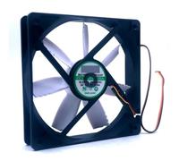 YUNHUOZ Caja de Ordenador con Ventilador 120mm, refrigeración silenciosa EC12025M12SA 12025, cojinete Manguito 12V 0.28A 1200RPM 58.6CFM 18.6DBA