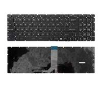 YUNHUOZ Diseño US RU para Teclado de Ordenador portátil MSI GP65 GL75 GF75 GS75 GP75 GT76 GE63VR GV62 MS-16P1(Buckle RGB US)