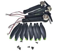 YUNHUOZ Kit Completo para dron sin escobillas X6 Pro: Brazos AB Delanteros y Traseros + hélices Blade (8 Piezas) para cuadricóptero RC X6PRO Partes de Drones