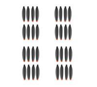 YUNHUOZ para dron cuadricóptero FPV M1S: hélices con Forma de Hoja Arce/batería 3,7 V 1800 mAh Cargador USB Partes de Drones(32PCS Propeller)