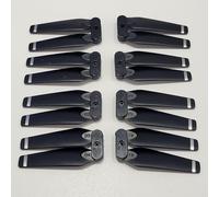 YUNHUOZ para dron E99 Pro 2 Mini: Carcasa del Brazo Motor, Marco Protector de hélices, Engranajes y Clip Pala para proyectos Bricolaje Partes de Drones(8PCS Propeller)