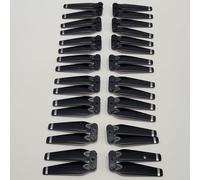 YUNHUOZ para dron E99 Pro 2 Mini: Carcasa del Brazo Motor, Marco Protector de hélices, Engranajes y Clip Pala para proyectos Bricolaje Partes de Drones(16PCS Propeller)