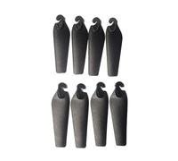 YUNHUOZ para el dron X39 Mini 4K: hélice, Marco Protector, Motor, Base del, Brazo con, batería, Cargador USB, etc Partes de Drones(8PCS Propeller)