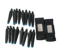 YUNHUOZ para el Kit de dron RC X6PRO: batería X6 Pro 3,7 V y 750 mAh LiPo hélice Maple Leaf Blade Partes de Drones