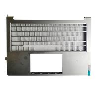 YUNHUOZ para Lenovo para Yoga 14S 2021 para Slim 7 Pro-14ITL5 Pro-14ACH5-14IHU5-14ARH5 Cubierta de reposamanos para Teclado Ordenador portátil/Funda Inferior(Silver NO touchpad)