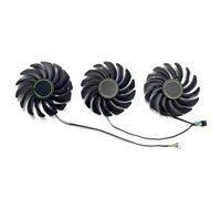 YUNHUOZ para MSI para GeForce RTX2070 2080 2080ti para Duke OC Ventilador para Tarjeta gráfica PLD09210S12HH(Set of Three Fans)