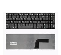 YUNHUOZ Reemplazo del Teclado de la computadora portátil ASUS N53 N53S A53S K53S X55V X54H X53S N53SV K55DR N53SN N53T K52D K52J K55D K54HR A52J N61 N73J(Small Keys)