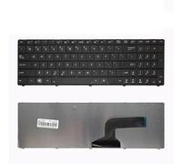 YUNHUOZ Reemplazo del Teclado de la computadora portátil ASUS N53 N53S A53S K53S X55V X54H X53S N53SV K55DR N53SN N53T K52D K52J K55D K54HR A52J N61 N73J(Big Keys)