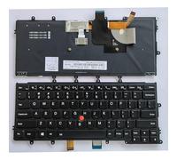 YUNHUOZ Teclado con diseño Estadounidense para Lenovo, IBM, ThinkPad X240, X260, X230S, X270, A275, 01AV540, 04Y0948 y 04Y0967(with Backlit US)