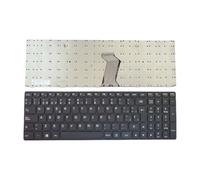 YUNHUOZ Teclado en Idioma árabe, español y Ruso de EE. UU. para Lenovo G500 G510 G505 G700 G710 G500A G700A G710A G505A(SP NoBacklit Black)