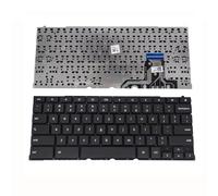 YUNHUOZ Teclado para Ordenador portátil de EE. UU. para Samsung para Chromebook Plus XE521QAB XE521QAB-K01US teclados en inglés BA5904281A SSM17L5