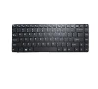 YUNHUOZ Teclado para portátil Haier U1520SD, U1520EM, U1520HD, sin Marco, Negro (Estados Unidos)(U1520EM)
