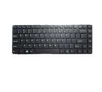 YUNHUOZ Teclado para portátil Haier U1520SD, U1520EM, U1520HD, sin Marco, Negro (Estados Unidos)(U1520SD)