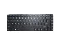 YUNHUOZ Teclado para portátil Haier U1530EM U1540EM sin Marco, Negro, Estados Unidos(U1530EM)