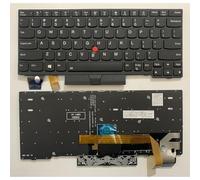 YUNHUOZ Teclado para portátil Lenovo ThinkPad S2 Yoga Gen6 5TH TP00114A 2ª generación 3ª 4ª X13 L13, EE. UU(with Backlit US)