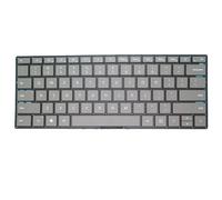 YUNHUOZ Teclado para portátil Microsoft Surface 4 de 15 Pulgadas, años 1953 a 1979, Negro, Gris y Rosa, sin Marco(English US Gray)