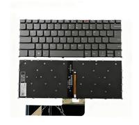 YUNHUOZ US RU SP para Lenovo para Ideapad 5 Pro-14ACN6/-14ITL6 5-14AL para Xiaoxin para Pro 14ACH 2021 para Teclado Flex 5-14ARE05 14ITL05/14ALC05(Grey 1 Backlig US)