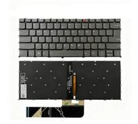 YUNHUOZ US RU SP para Lenovo para Ideapad 5 Pro-14ACN6/-14ITL6 5-14AL para Xiaoxin para Pro 14ACH 2021 para Teclado Flex 5-14ARE05 14ITL05/14ALC05(Grey 2 Backlig US)