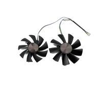 YUNHUOZ Ventilador de GPU Mini GA92S2H GAA8S2U GTX 1080TI 87 mm y 100 para ZOTAC GeForce 1080Ti Mini, 1070Ti 1060(2PCS)