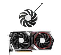YUNHUOZ Ventilador de GPU RTX3060 Ti 95 mm y 4 Pines PLD10010S12HH para MSI Radeon RX 6700 XT Gaming X GeForce RTX 3060, Ventilador refrigeración para Tarjeta gráfica(B-Fan)