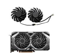 YUNHUOZ Ventilador de refrigeración 87 mm PLD09210S12HH 4 Pines para Tarjetas gráficas MSI Radeon RX 5600 y 5700XT Mech OC