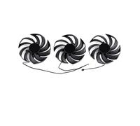 YUNHUOZ Ventilador de refrigeración 95 mm PLD10010B12HH Repuesto para Tarjeta gráfica MSI GeForce RTX 3070, 3080, 3090 Ti, SUPRIM X(Black 3-Fan)
