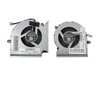 YUNHUOZ Ventilador de refrigeración GPU para CPU Ordenador portátil para MSI GE65 para Raider 9SF 9SE GP65 para Leopard 9SD MS-16U2 16U1 radiador Enfriador para Juegos PABD07012SH N425(All)