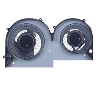 YUNHUOZ Ventilador de refrigeración GPU para CPU Ordenador portátil para MSI Summit E16 Flip EVO A11MT A12MT MS-1591 para Prestige 16 A13M BS5005HS-U3J BS5205HS-U5L